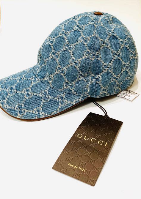 gucci denim baseball cap|Gucci baseball cap limited edition.